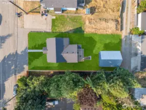 Ample off-street parking with space for RV or extra vehicles
