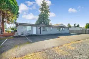 Front entrance