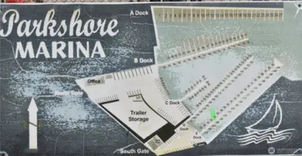 Map of Parkshore and location of #146