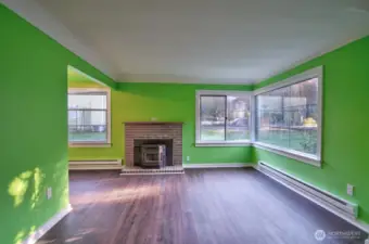 Living room, light and bright.