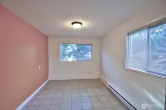 Large flex room, office space, workout space etc.