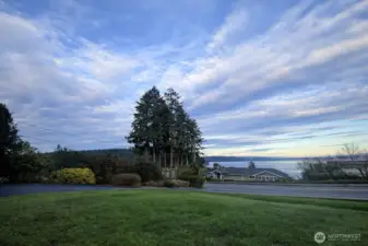 When you live here, you get this beautiful ever changing view every day.