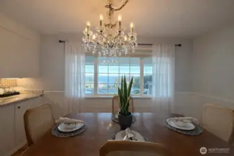 A lovely view to look at while enjoying your meals