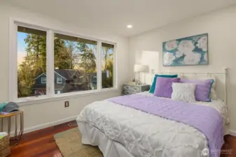 Several bedrooms face the gorgeous view