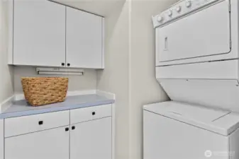 Thoughtfully designed primary suite featuring an integrated utility room for everyday convenience.