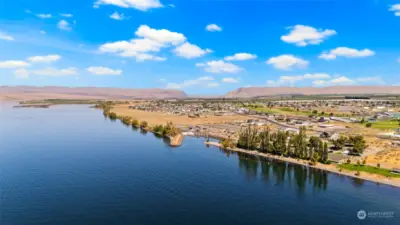 Boat Launch Area and River