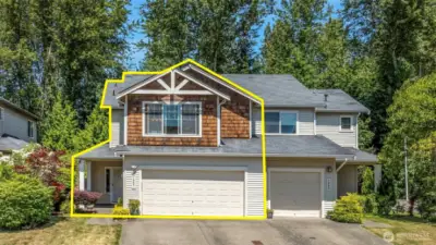 Welcome This home is on a cul-de-sac with a greenbelt in behind the property
