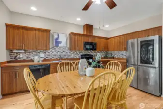 Kitchen with appliances you need