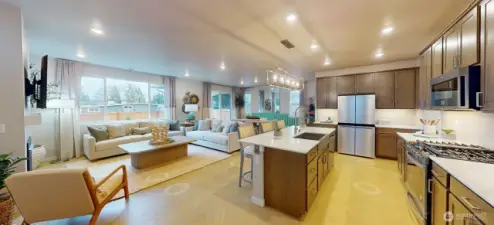 Actual picture of model home