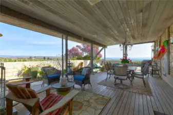 One of Several Outdoor Dining Entertaining Space