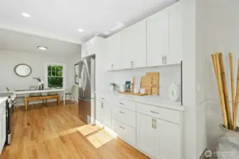 Everything is brand new in the kitchen - cabinets, appliances, fixtures & flooring