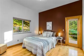 Main floor bedroom