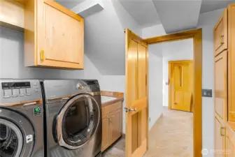Laundry room downstairs