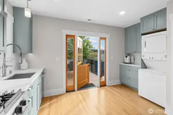 Enjoy the convenience of a brand-new stacked washer and dryer—stylish, efficient, and space-saving.