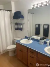 Upstairs bath