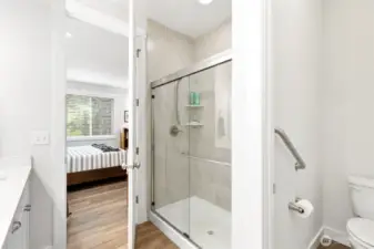 Walk in shower