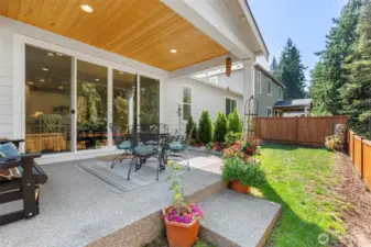 Garden space too!