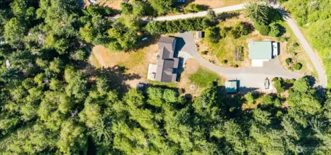 Drone overview of 2.5 acres