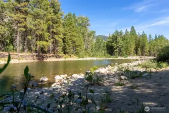 Enjoy a swim after a long hike on one of the many nearby trails.