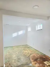 Bonus space lower level.