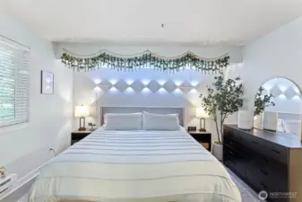 Large primary bedroom