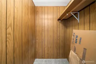 Primary bedroom with additional walk in closet