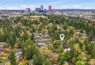 Ideally situated near the heart of Bellevue’s vibrant downtown, with effortless access to both I-90 and I-405 for seamless commuting in any direction.