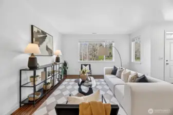 Upper floor has a large Rec or Media Room