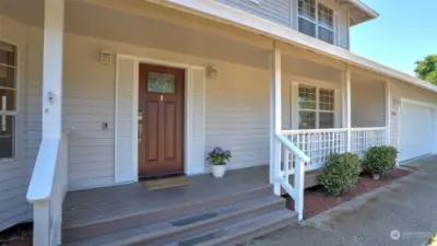 This home offers so much charm inside and out including this extensive front porch.