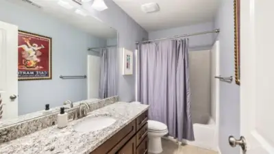 Another bathroom with bathtub.