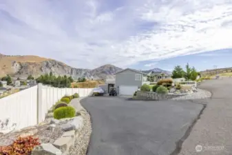Double 2 car garage.