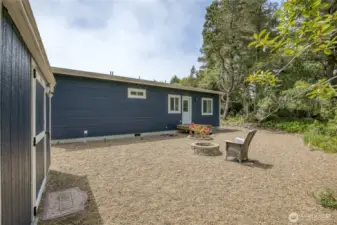 Landscaped Backyard
