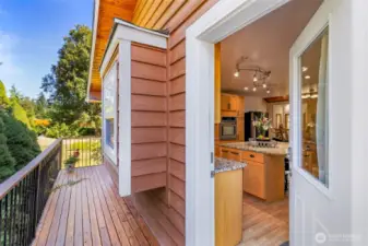 Wrap-around deck!