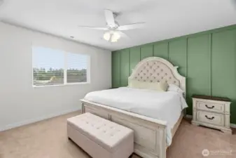 Large primary bedroom