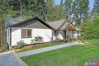 Welcome to this recently Updated home on ~5 Private Acres...