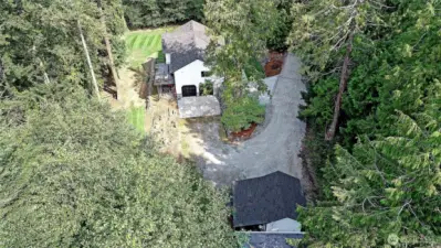 Private, spacious, located in desirable North Camano!