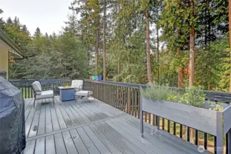 Seamless indoor-outdoor living w/ big deck perfect for entertaining...