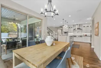 STUNNING DINING AREA!