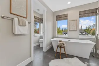 HEATED FLOORS SOOTHE & RELAX...