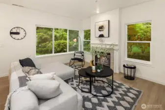 Move in ready this unit has been freshly remodeled with new paint and new floors.