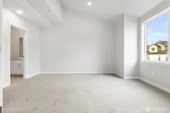 Main level guest suite - Home Under Construction - Photos are not of actual home. Colors and finishes may vary. Photos may contain upgrades