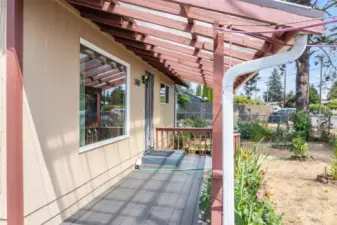 Front Door and Covered Front Porch