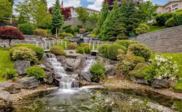 This is just one of the many water features you get to enjoy when you take a stroll in the community.