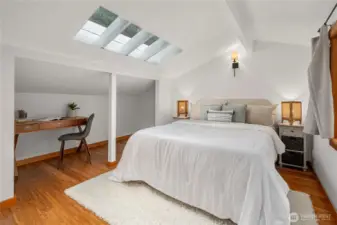 Upstairs bedroom.