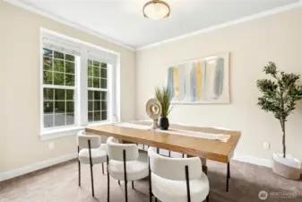 Formal dinning room