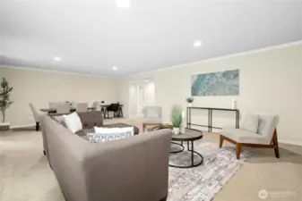 Huge Rec room/ Media room