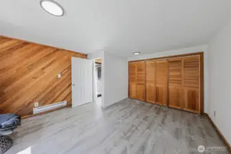 Wall to Wall closet in the Great Room/4th Bedroom