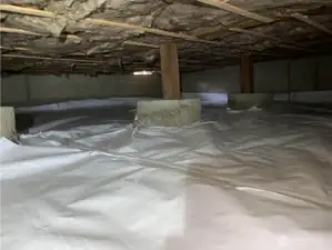 Crawl Space Professionally done in May 2025