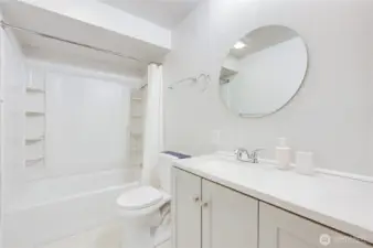 Updated Upstairs Bathroom