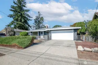1-story 3 bed, 1.5 bath (off primary), home that is in FANTASTIC condition!  Air Conditioning & Heat via exterior Heat Pump. This is a big investment.  Far better than mini-splits, baseboard or wall heaters! Fully Fenced on all sides.  Newer Roof.  New paint in & out. Remodeled ktchen, bathrooms, & new flooring.